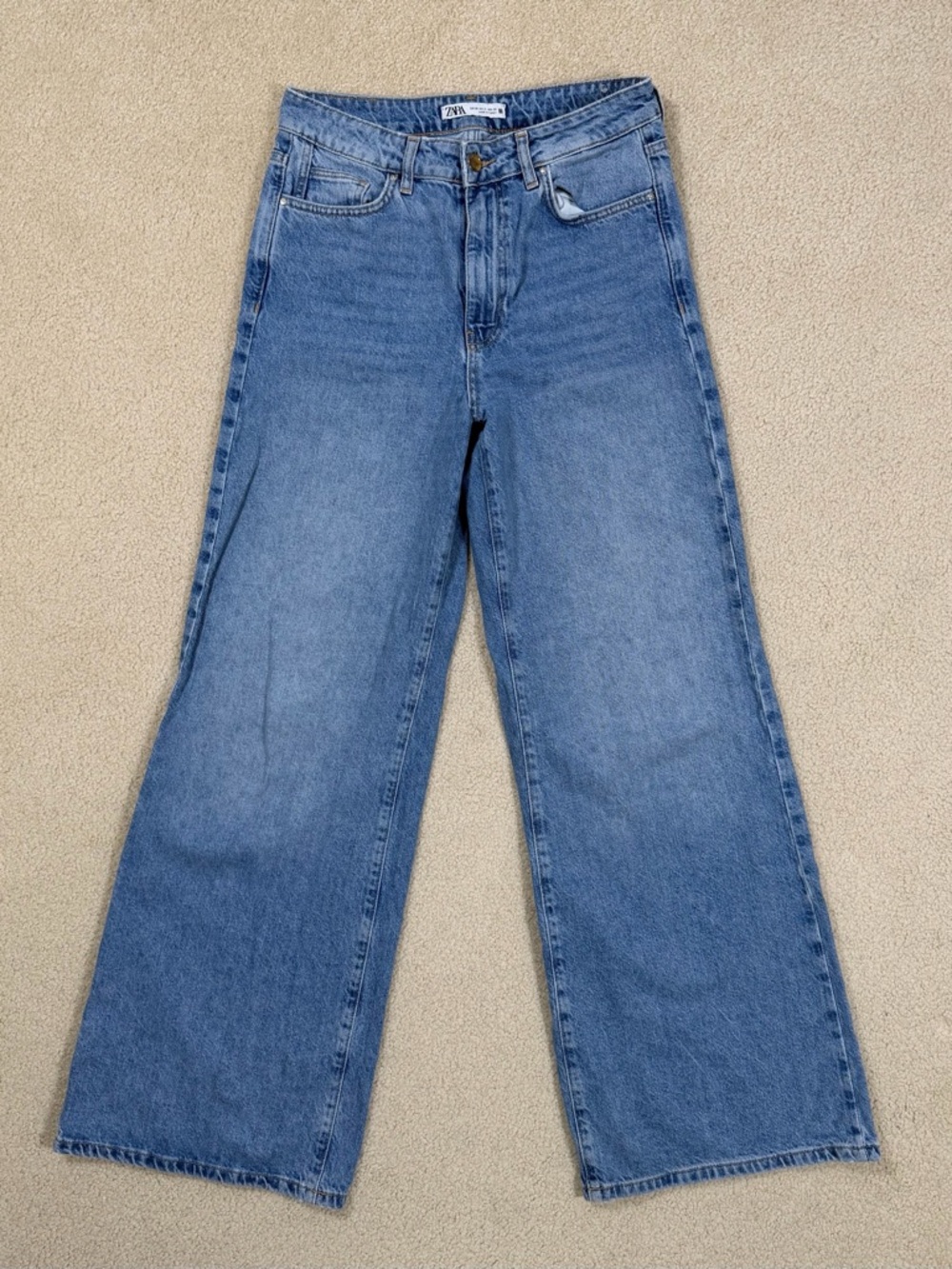 Zara Blue Wide Leg Women’s Jeans
